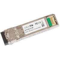 De S+31DLC10D van MikroTik is een 10km 10G SFP+ ontvanger met een LC-connector, 1310nm