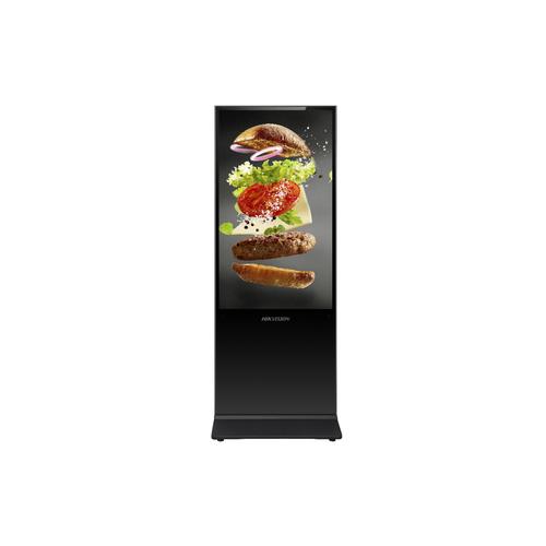 Hikvision DS-D6043UL-B/S beeldkrant Kiosk-ontwerp 108 cm (42.5") LED Wifi 500 cd/m² 4K Ultra HD Zwart 24/7
